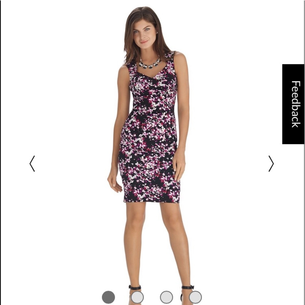 WHBM Instantly Slimming floral dress - 10 NWOT’s